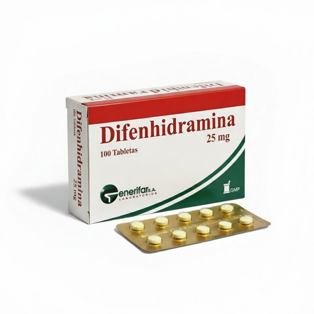 Difenhidramina 25 mg