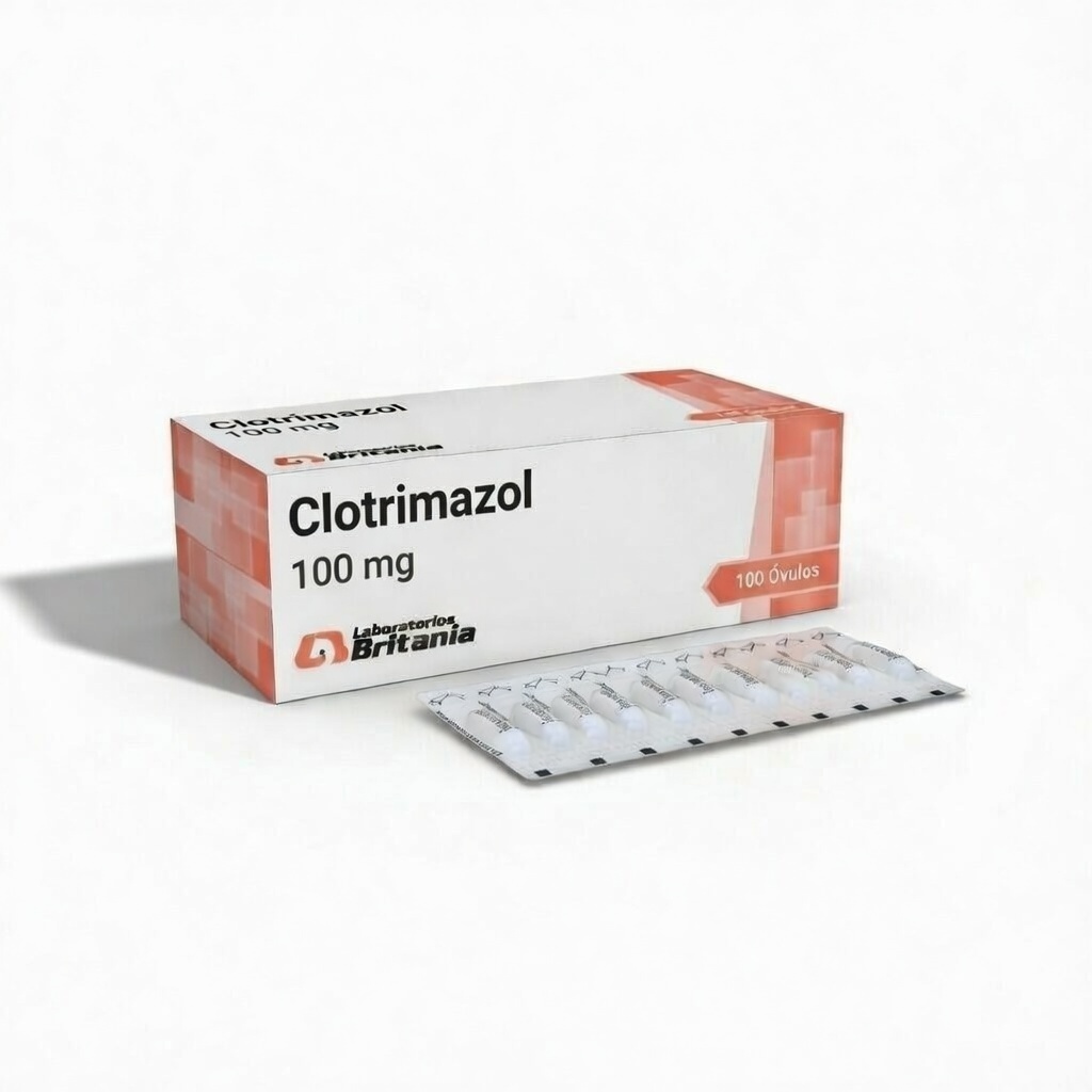 Clotrimazol (óvulos 100 mg)