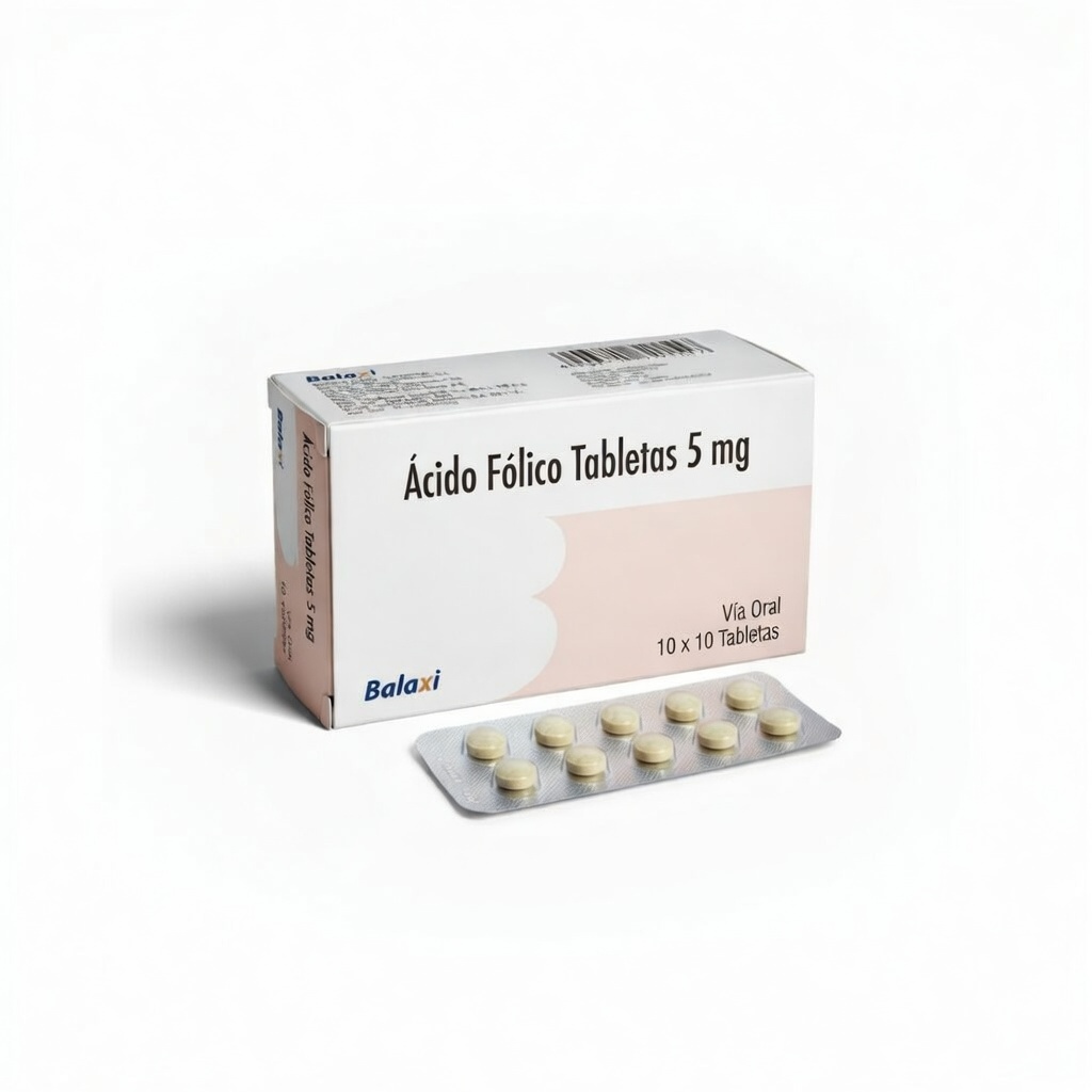 Ácido fólico 5 mg